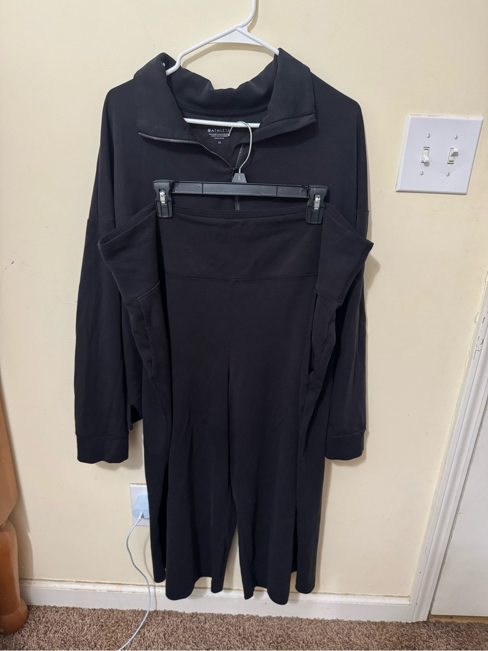 Athleta Black Lounge Set